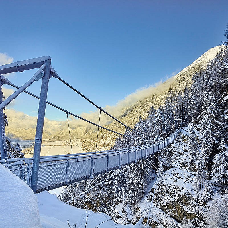 Hängebrücke in 
Längenfeld